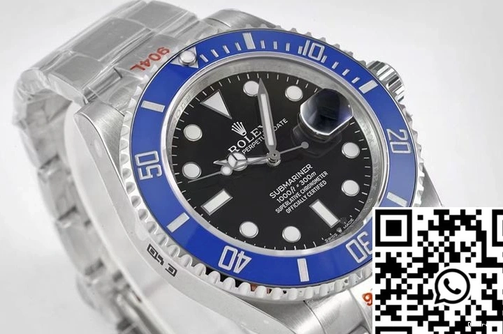 Rolex ROF M126619LB-0003 Dial Stretchable Submariner Factory 41MM Black 1225 0805